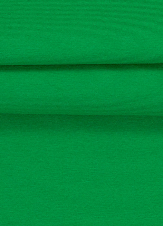 Jersey Uni - grasgrün - Mega Angebot - solange der Vorrat reicht